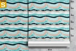 Wallpaper Design and Modern Styles Stripes and Waves