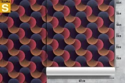 Wallpaper Design and Styles Abstract Vintage Stripes and Waves