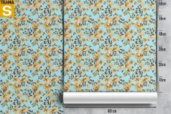 Carta da Parati Design e Stili Flora e Fauna Fiori Moderna Natura