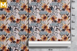 Carta da Parati Fiori Natura Vintage