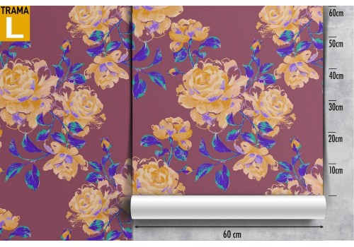 Carta da Parati fiori bianchi natura moderna. 2