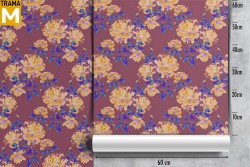 Carta da Parati Fiori Moderna Natura