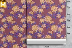 Modern Nature Flowers Wallpaper