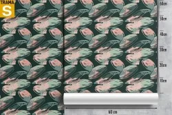 Wallpaper Design and Styles Modern Tropical Flora and Fauna Nature