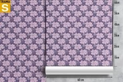 Carta da Parati Flora e Fauna Design e Stili Fiori Moderna Natura