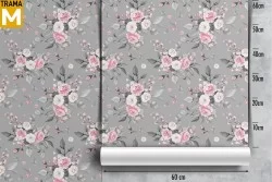 Carta da Parati Fiori Moderna Natura