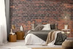 Industrial Urban Brick Wallpaper