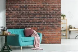 Carta da Parati Design e Stili Superfici e Texture Industrial Urban Mattoni