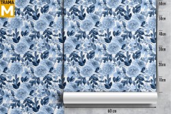 Modern Nature Flowers Wallpaper