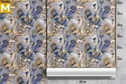 Carta da Parati Fiori Foglie Luxury Natura