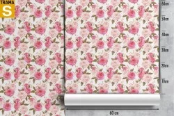 Carta da Parati Design e Stili Flora e Fauna Fiori Moderna Natura