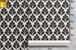 Wallpaper nature leaves pattern.