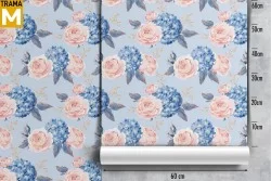 Vintage Nature Flowers Wallpaper