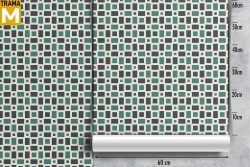 Geometric Vintage Tile Wallpaper