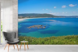 Wallpaper landscape nature lake and hills