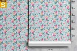 Wallpaper Design and Styles Flora and Fauna Modern Flowers Nature