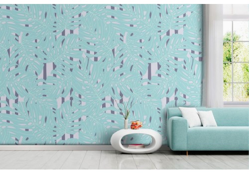 Modern abstract striped wallpaper decoration.