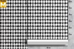 Carta da Parati Geometrica Mattonelle
