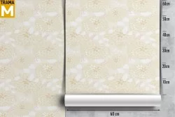Vintage Nature Flowers Wallpaper
