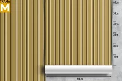 Vintage Stripes and Waves Wallpaper