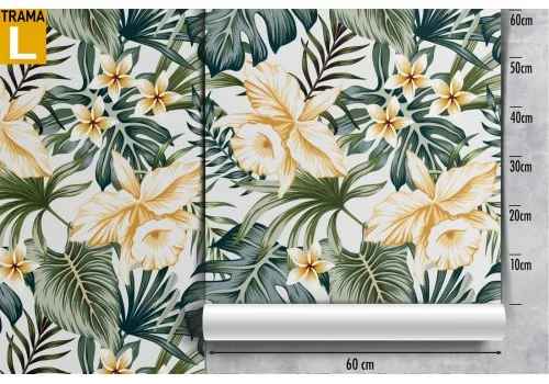 Tropical pattern wallpaper nature leaves. 2