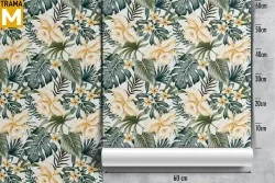 Tropical Nature Leaves Wallpaper