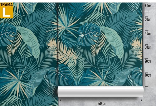 Wallpaper nature leaves vintage pattern. 2