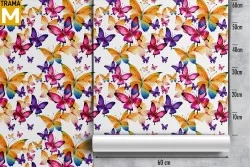 Modern Nature Flowers Wallpaper