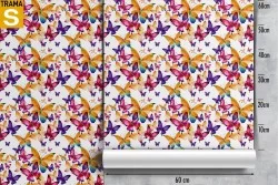 Carta da Parati Design e Stili Flora e Fauna Fiori Moderna Natura