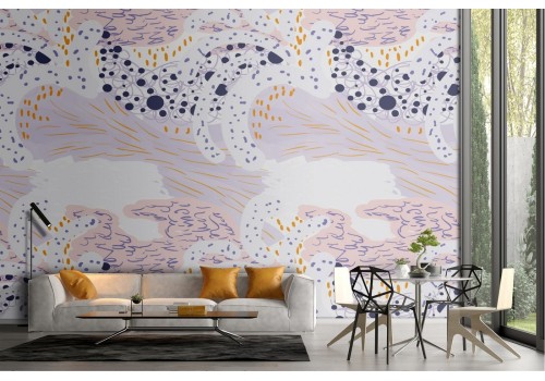 Modern abstract pattern wallpaper decoration.