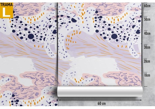 Carta da Parati decorazione astratta moderna pattern. 2