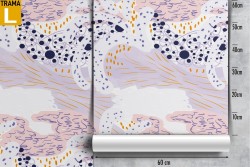 Carta da Parati decorazione astratta moderna pattern.