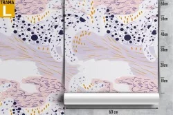 Carta da Parati decorazione astratta moderna pattern.