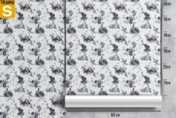 Carta da Parati Design e Stili Flora e Fauna Fiori Natura Vintage