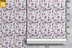 Wallpaper Design and Styles Flora and Fauna Flowers Modern Nature