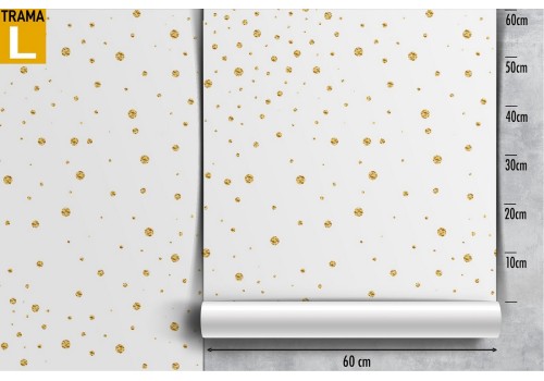 Glamour luxury modern polka dot wallpaper decoration. 2