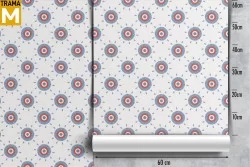 Carta da Parati Astratta Geometrica