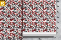 Wallpaper Design and Styles Flora and Fauna Flowers Nature Vintage