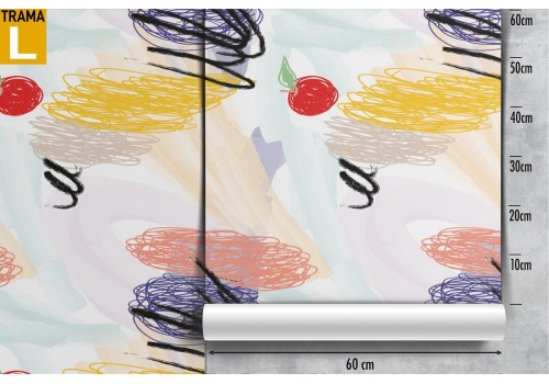 Abstract extravagant vintage wallpaper decoration. 2