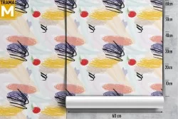 Carta da Parati Astratta Vintage