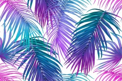 Flora and Fauna Wallpaper Design and Styles Modern Tropical Nature Leaves