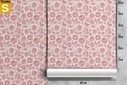 Wallpaper Design and Styles Flora and Fauna Flowers Stylized Nature Vintage