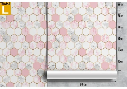 Modern geometric wallpaper decoration tiles. 2