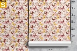 Wallpaper Design and Styles Flora and Fauna Animals Flowers Modern Nature
