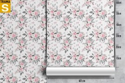 Carta da Parati Design e Stili Flora e Fauna Fiori Natura Vintage