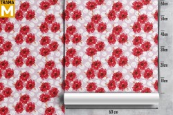 Carta da Parati Fiori Moderna Natura