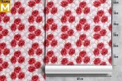 Modern Nature Flowers Wallpaper