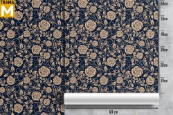 Carta da Parati Fiori Natura Stilizzata Vintage