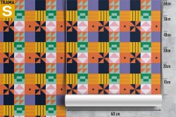 Geometric Vintage Design and Styles Wallpaper