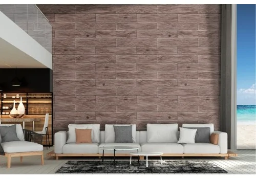 Photorealistic industrial brick surface wallpaper.